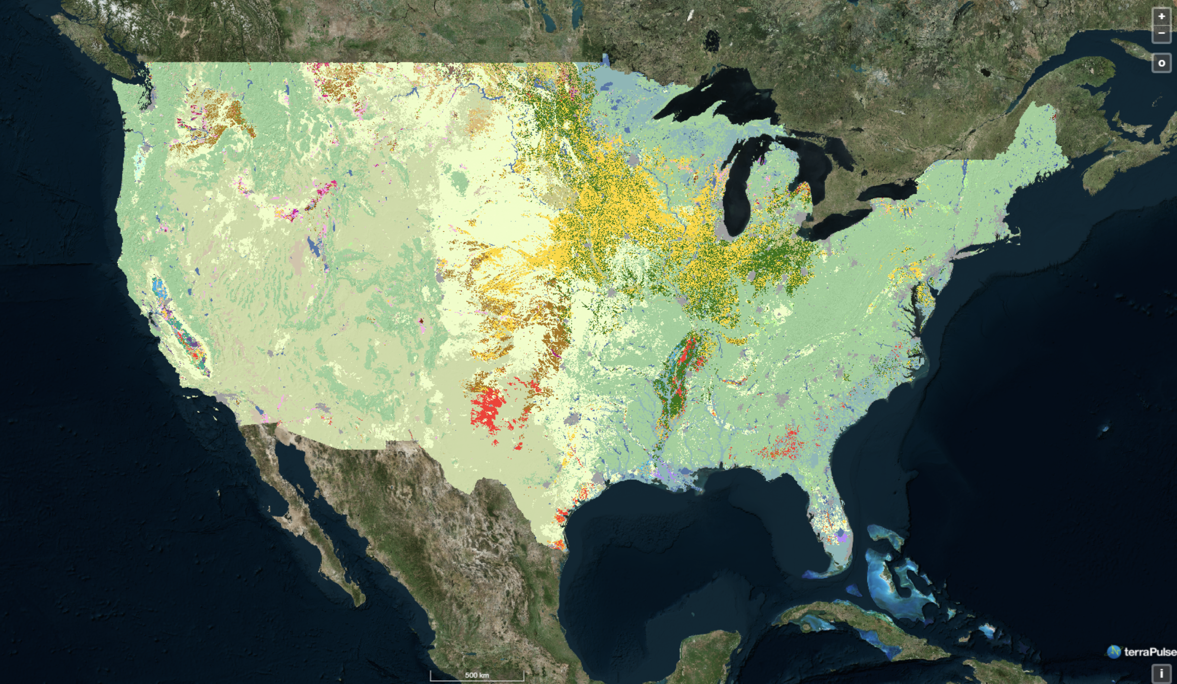 forest density map